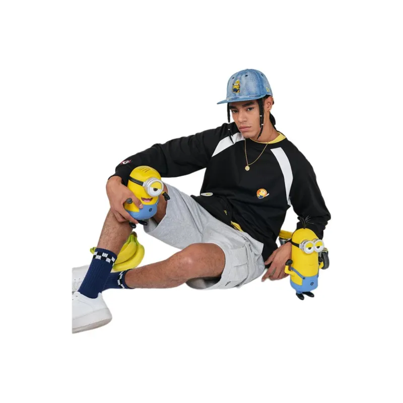 New Era Minions Co branded Edition FW24 T Shirt Unisex Black-3