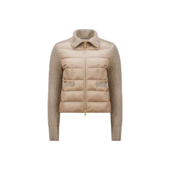 Moncler Zipped Knitted Cardigan