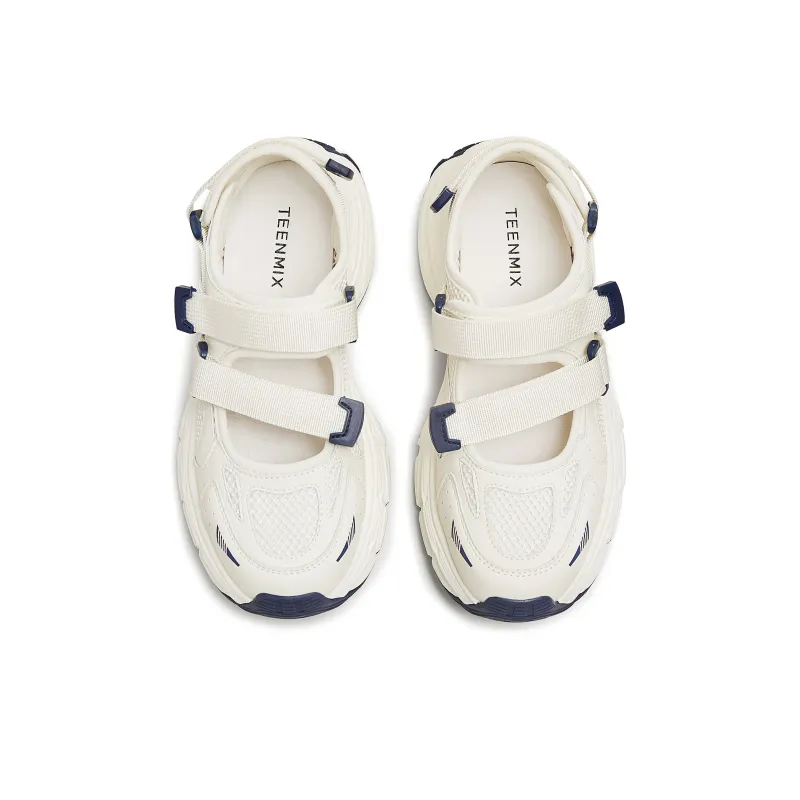Teenmix Cerulean Coast Cushioning, Slip Resistant, Lightweight, Height Enhancing Low Top Chunky Sneakers Women's-7