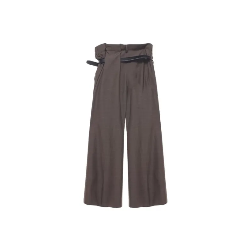 Acne Studios SS25 Casual Pants Women's Brown-1