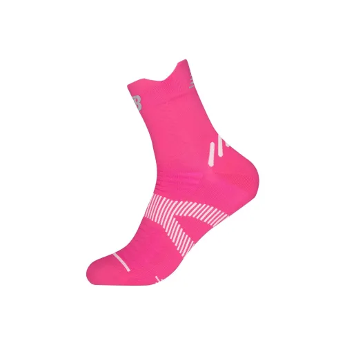 New Balance Running Socks Unisex 1 Pack Dragon Fruit Red