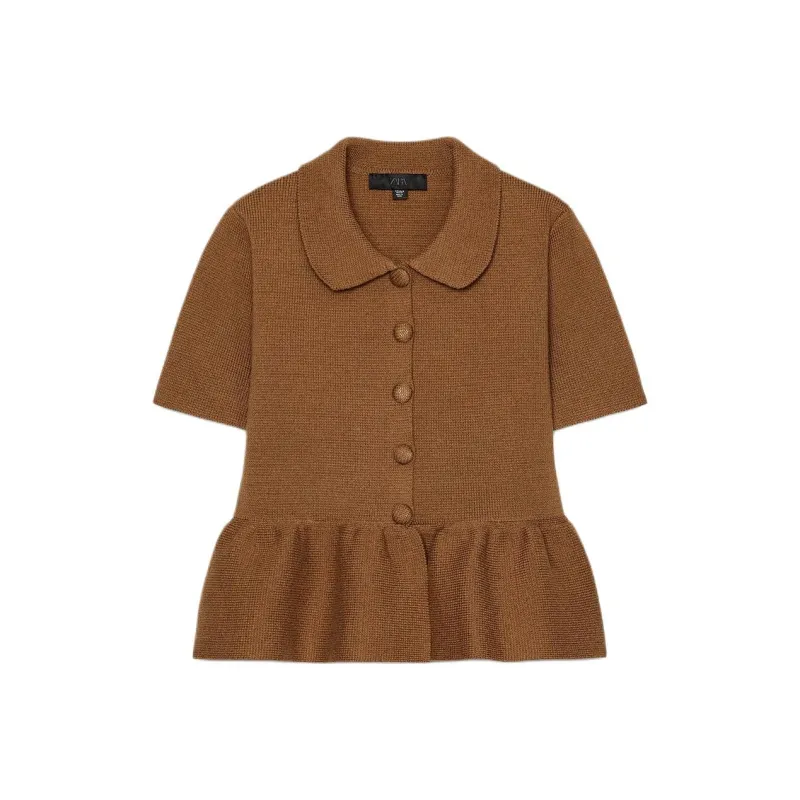 ZARA Knitwear Women's Brown-0