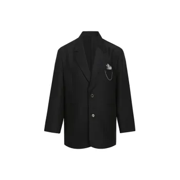 LIUREGALI Light And Shadow Art Series Business Suits Women's Black