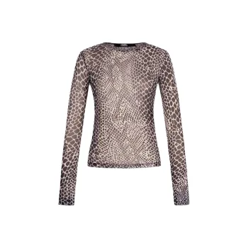 KARL LAGERFELD SS25 Knitwear Women's Black White
