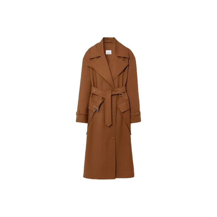 Burberry Coats Women's Beige-0
