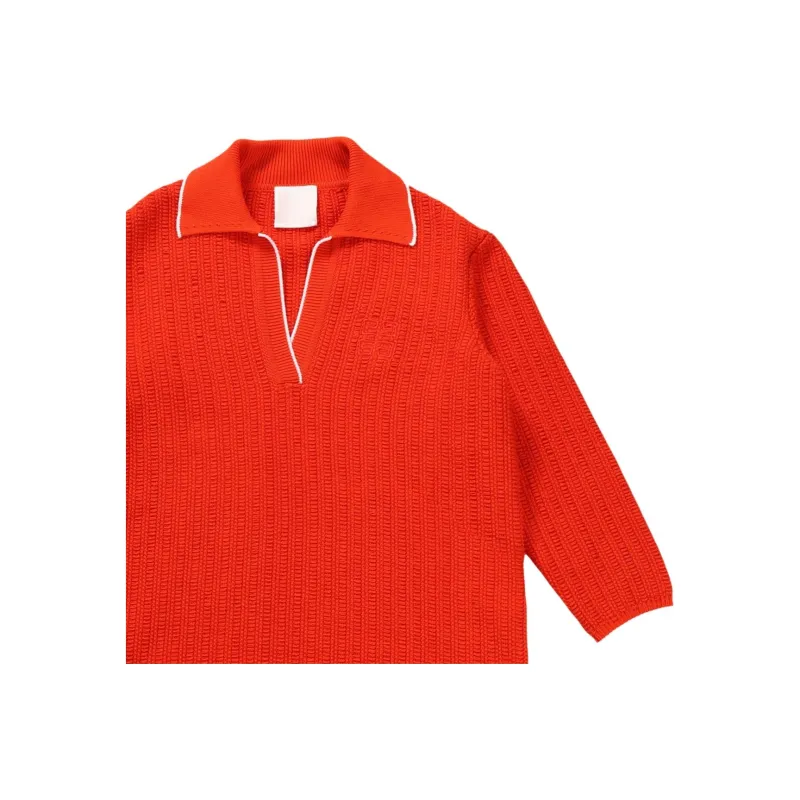 Givenchy Short Polo 4G Dress 'Orange'-4