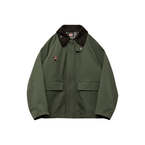 MADEN Jackets Coats Women's Army Green