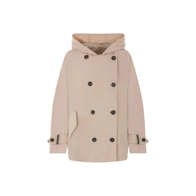 Brunello Cucinelli Jackets & Coats Women's Light Brown-0