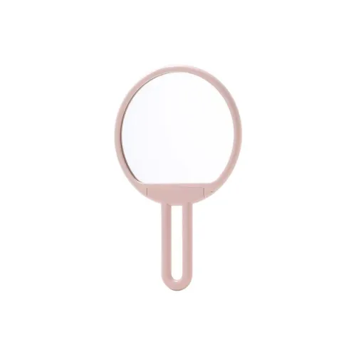 JIXUAN Foldable Handheld Compact Makeup Hanging Mirror Small Mirror Portable