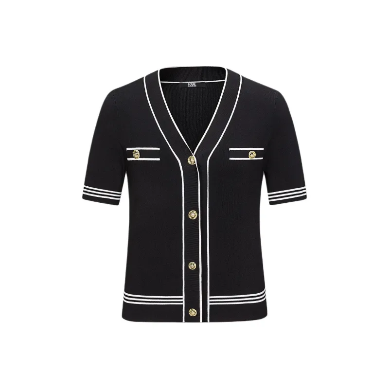 KARL LAGERFELD SS24 Knitwear Women's Black-0