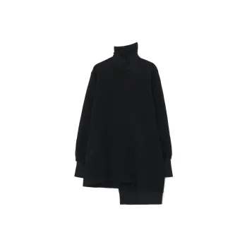Yohji Yamamoto Asymmetric Long sleeve Minidress
