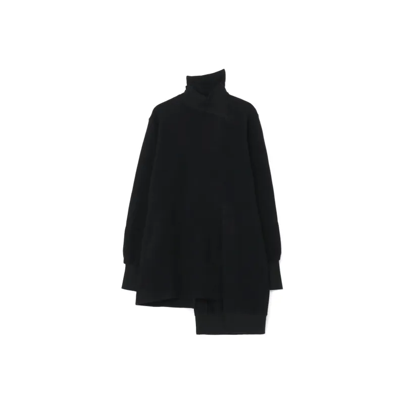 Yohji Yamamoto Asymmetric Long sleeve Minidress-0