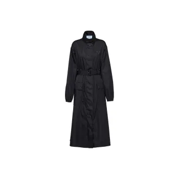 PRADA Re Nylon Logo print Raincoat