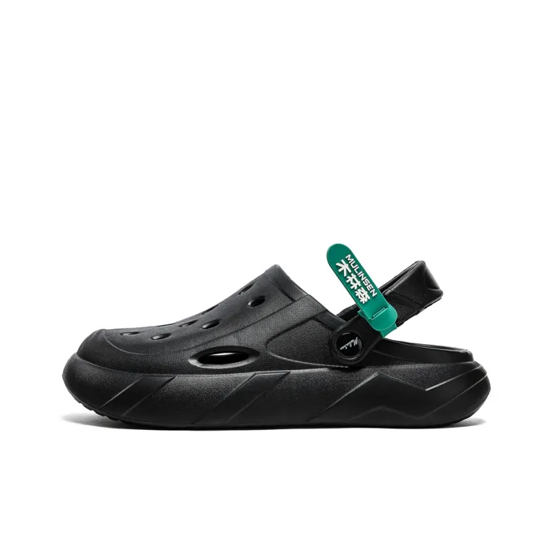 Mulinsen Summer Breathable, Fashion Trend Classic Casual Outdoor, Dual Purpose Slippers Clogs Men's-4