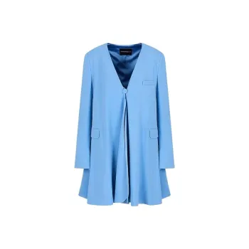EMPORIO ARMANI Single breasted Oversized Blazer
