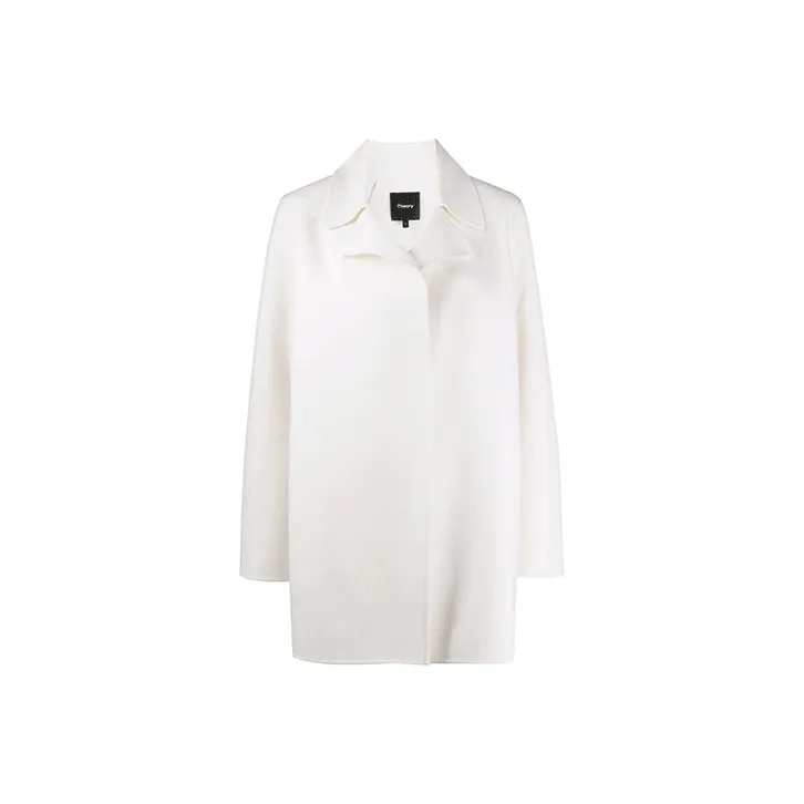 THEORY Coats Women's White-0