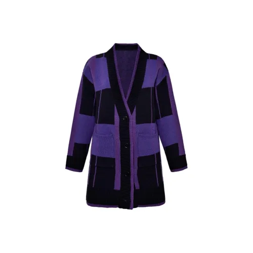 DIFFIE RIEGER Knitwear Women's Night Purple