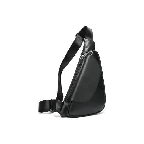 VIHUS Leather Sling Bag Regular Men's Multicolor
