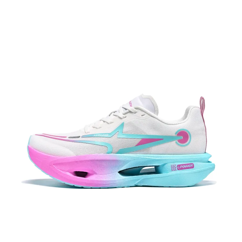 LEBUZHE Running Shoes Unisex Low Top White-2