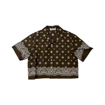MIU MIU SS25 Shirt Women's Brown