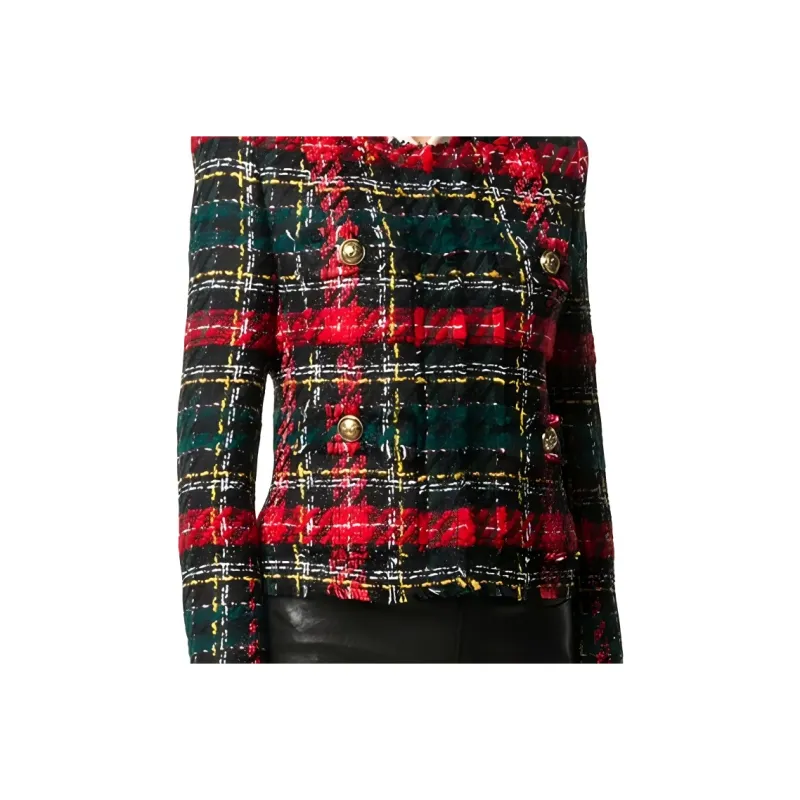 BALMAIN Jackets & Coats Women's Red-3