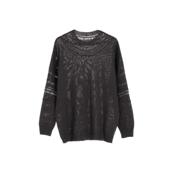 Yohji Yamamoto Y's SS25 Knitwear Women's Charcoal
