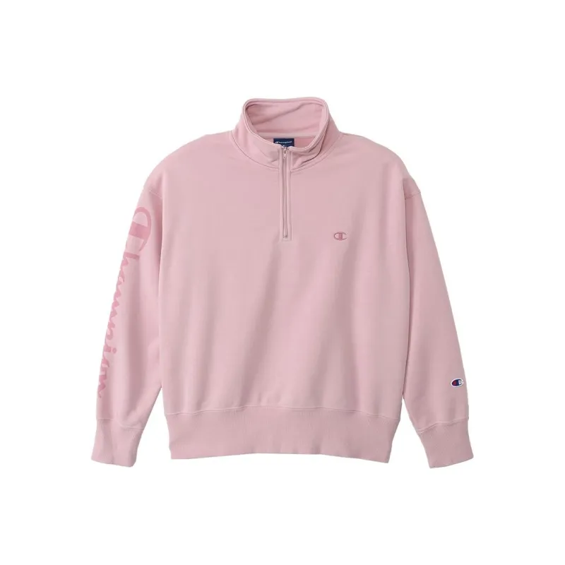 Champion SS24 Sweatshirt Women's Light Pink-0