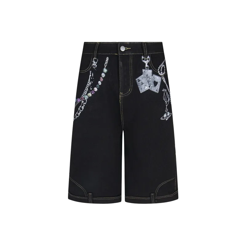 Xmithie Denim Shorts Unisex-2