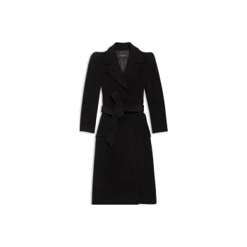 Balenciaga FW23 Coats Regular Women's Black
