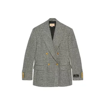 GUCCI Prince Of Wales Check Jacket