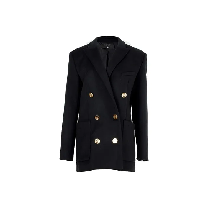 BALMAIN Double breasted Wool Blazer-0
