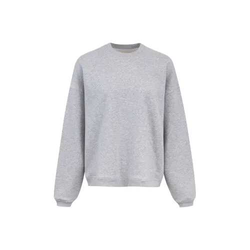 Ariseism Solid Color Crew Neck Pullover Sweatshirt Fall And Winter New Arrival Top Women's