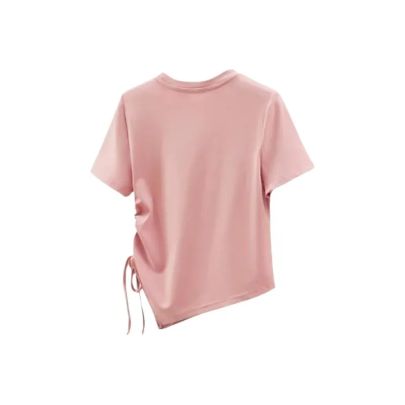 Mu Xiao Xin T Shirt Women's Pink-1