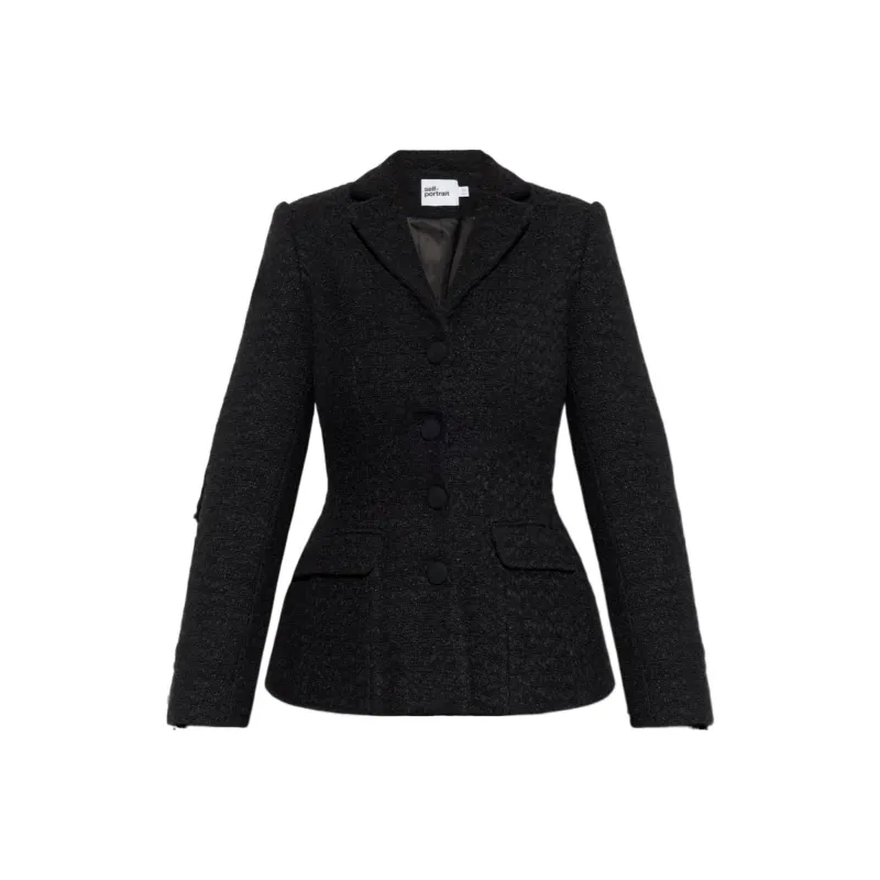 Self portrait Tailored Bouclé Jacket-0