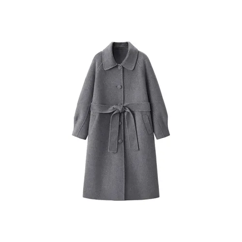 LEDIN Coats Women's Gray In Stock