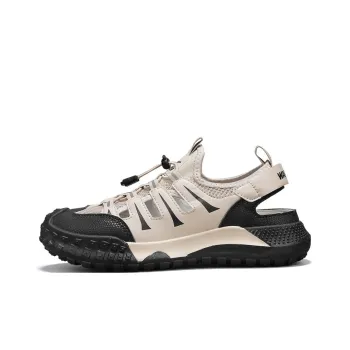 Warrior Breathable Height Increasing Rebound River Trekking Shoes Men's Khaki Black