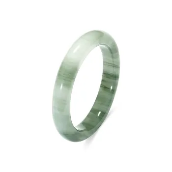 Bear Silversmith Golden Silk Jade Bangles Women's