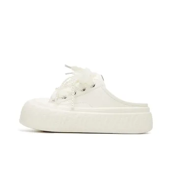 Jin Baichuan Fringe Abrasion Resistant Closed Toe Slippers Women's