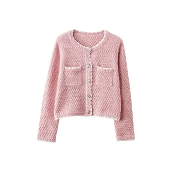 XIANGYING Jackets & Coats Women's Pink