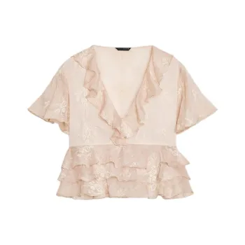 ZARA Shirts Women's Light Pink