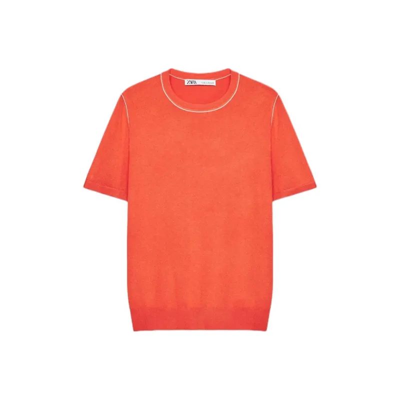 ZARA Knitwear Women's Orange-0