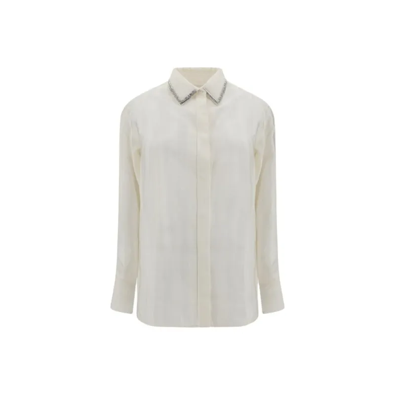 Golden Goose Long Sleeved Embellished Shirt-0