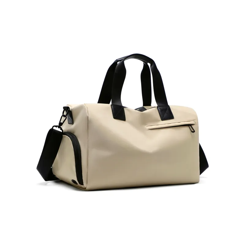 Single Warehouse Nylon One Shoulder Gym Bag Regular Unisex Khaki/Gray/Black-1