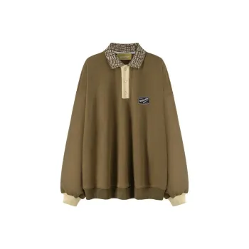 NO ONE ELSE Sweatshirt Unisex Mustard Green