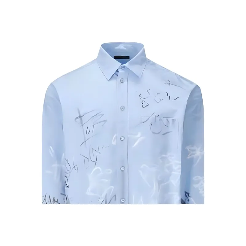 Balenciaga Graffiti Shirt-3