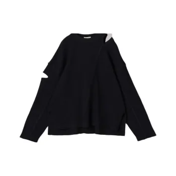 FREAK'S STORE Distressed Waffle Pullover Knitwear Women's