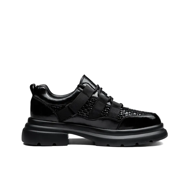 ORP Cushioning, Slip Resistant, Abrasion Resistant, Breathable Low Top Casual Shoes Men's Black-1