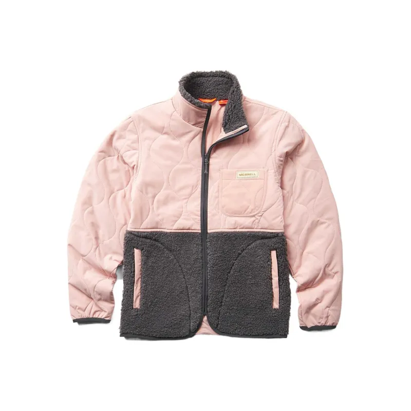 MERRELL Sherpa Mixup Jackets Coats Women's Pink-0