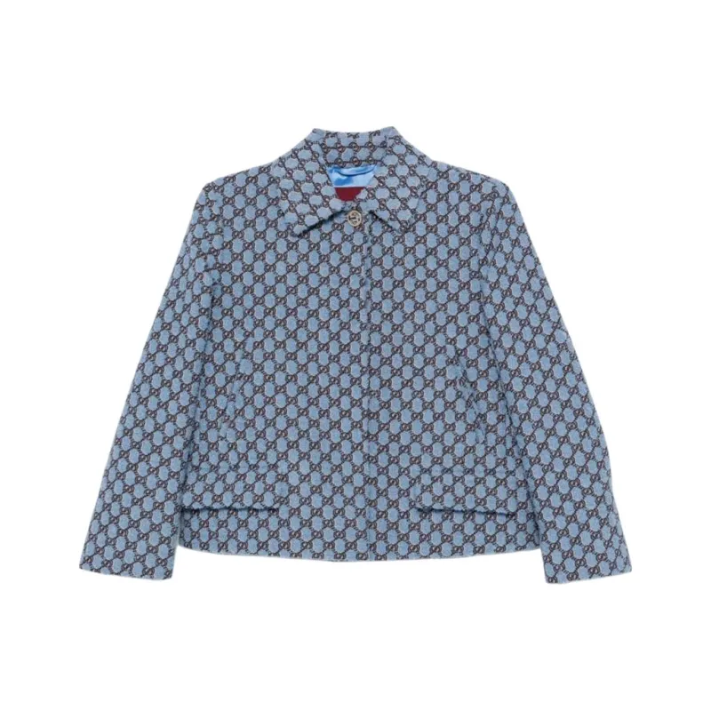 GUCCI Gg Shadow Bouclé Jacket-0