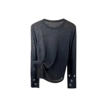 Cypress House Knitwear Women's Dark Gray